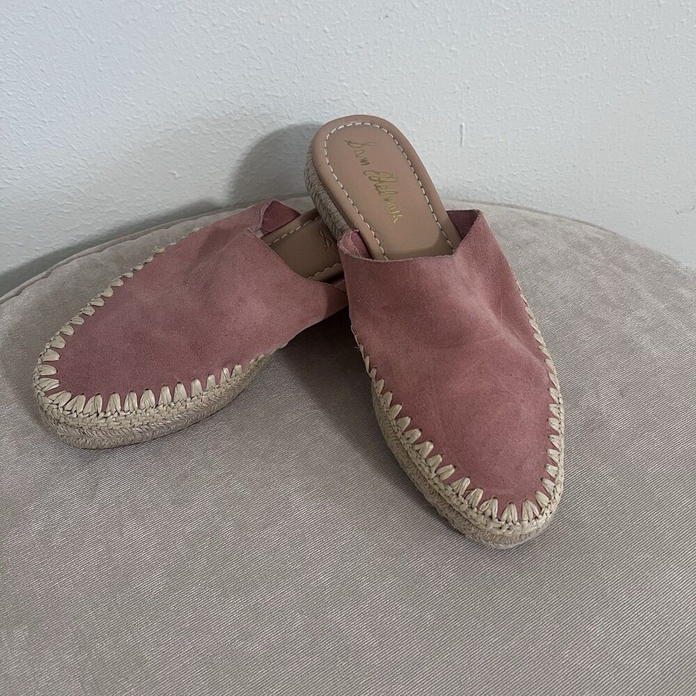 Sam Edelman Austin Suede Mule Espadrille Women’s Size 6.5